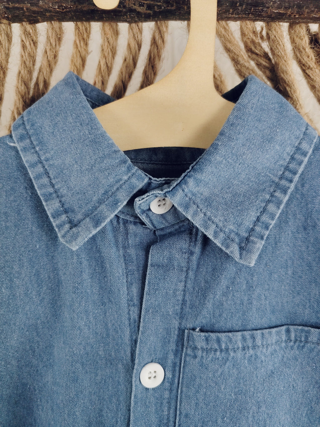 Blue Jeans Romper
