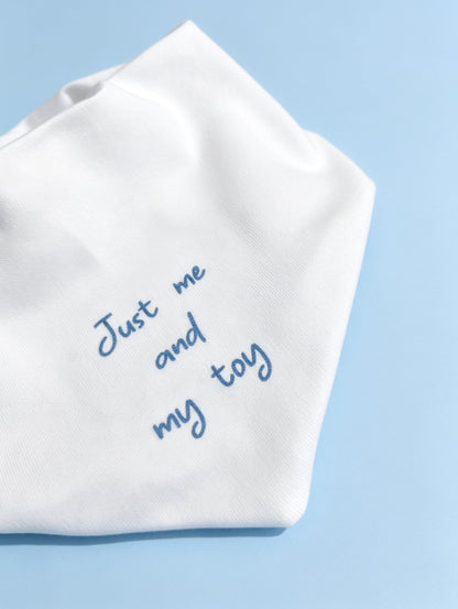 White & Blue Horse GOTS™ Certified Organic Cotton Pyjama 4 Pcs Set