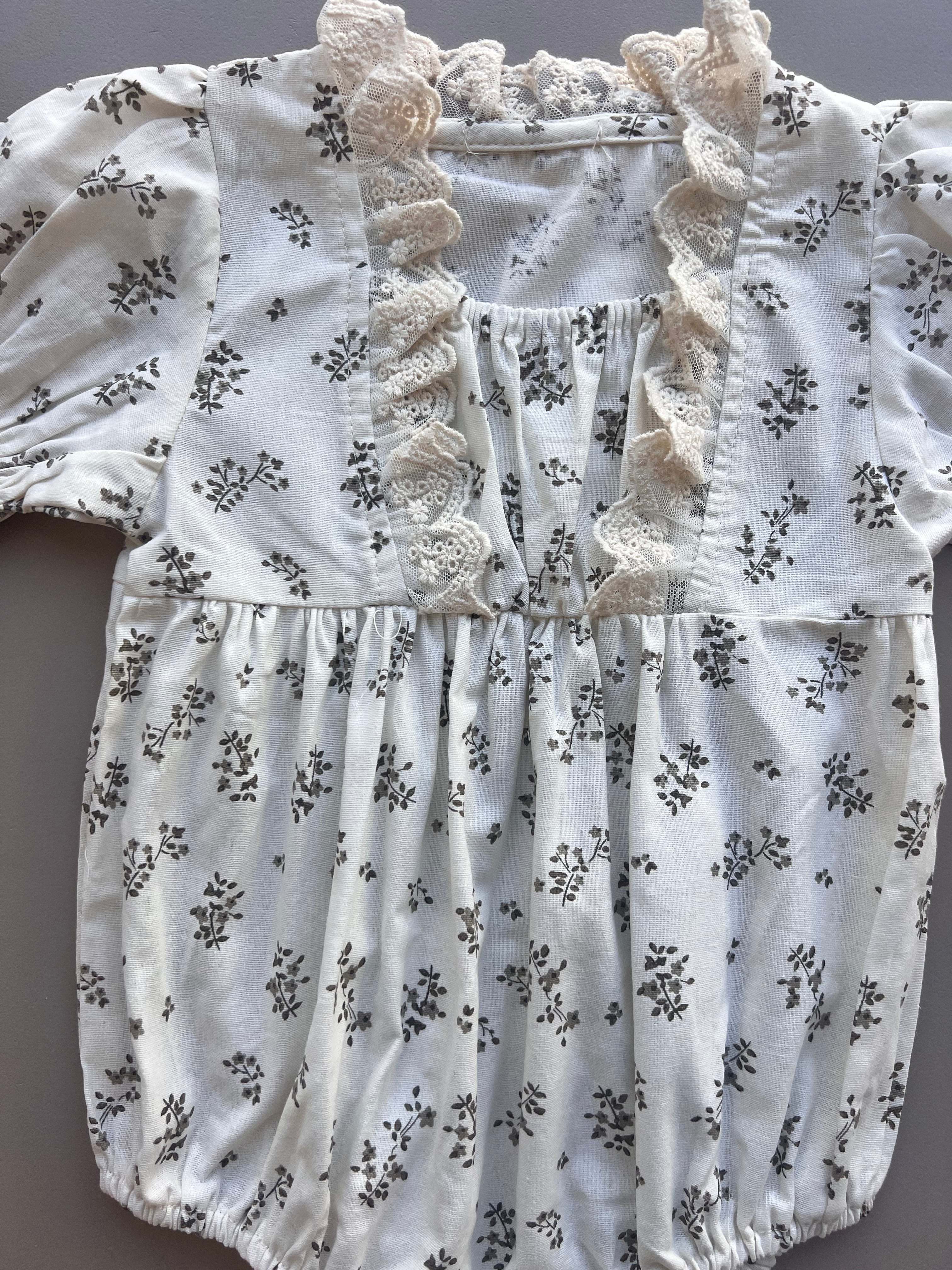 Off-white Flowers Dentelle romper