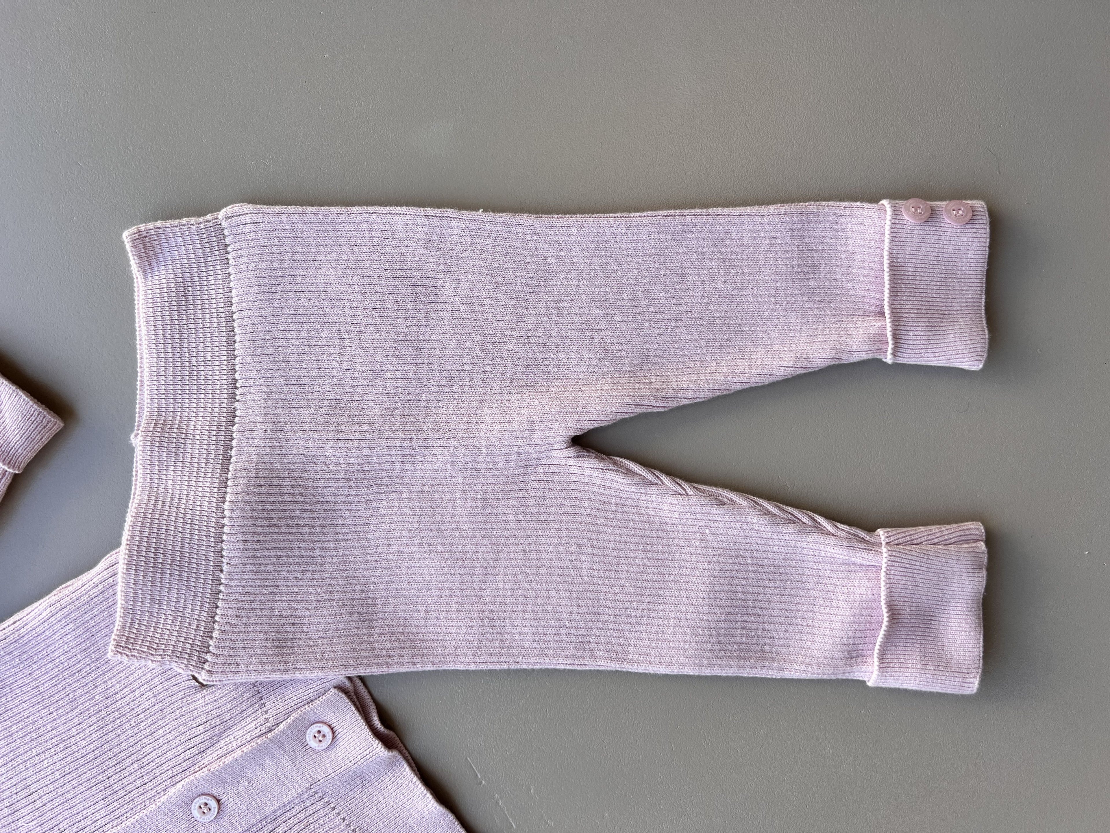 100% Cotton 3 Pcs Set With Buttons