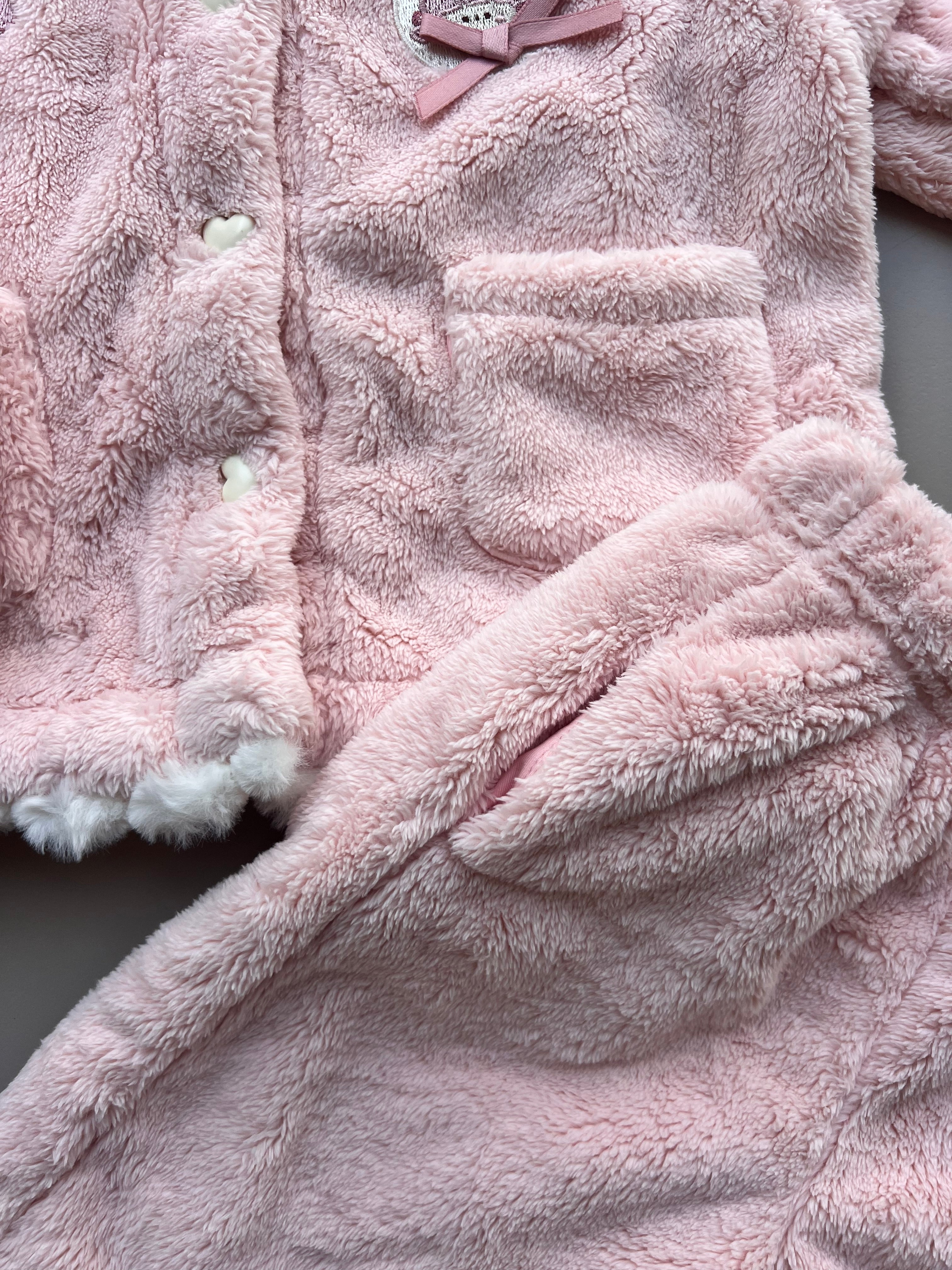 Blue Teddy 2 Pcs Set