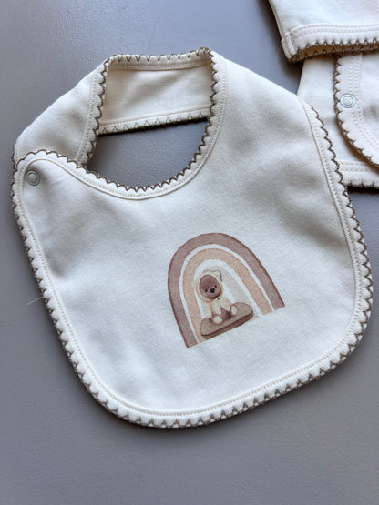 Beige GOTS™ Certified Organic Cotton  My Bestie 5 Pcs Set