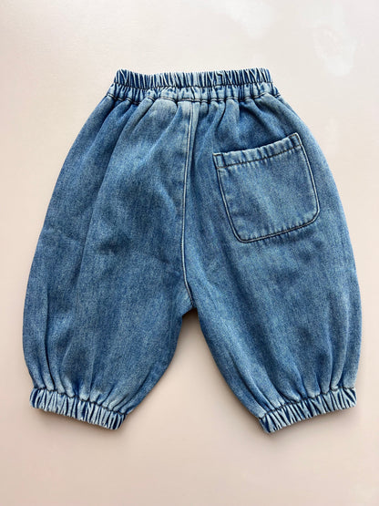 Blue Denim Jeans Fur Inside