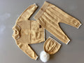 Yellow 100% Cotton 3 Pcs Set