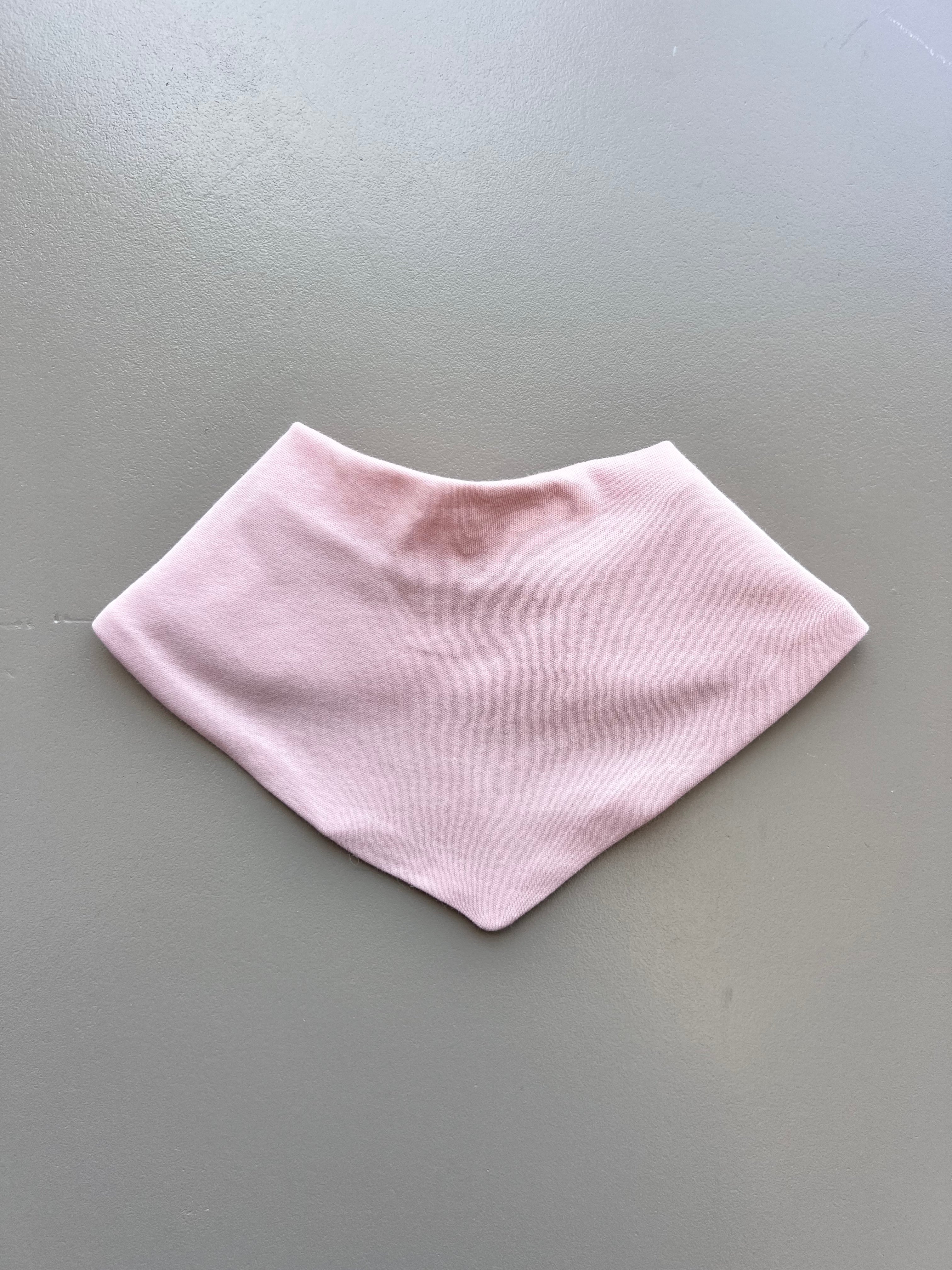 Beige & Pink GOTS™ Certified Organic Cotton Fly Bibs 3 Pcs
