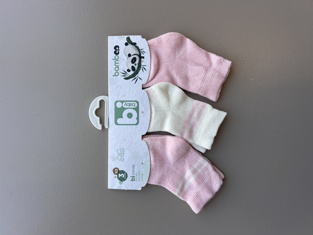 Ankle Bamboo Socks 3 Pcs Pack