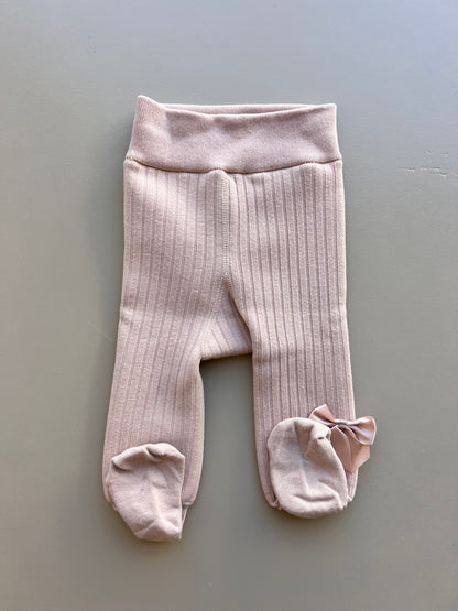 Winter Fleece Bow Tights