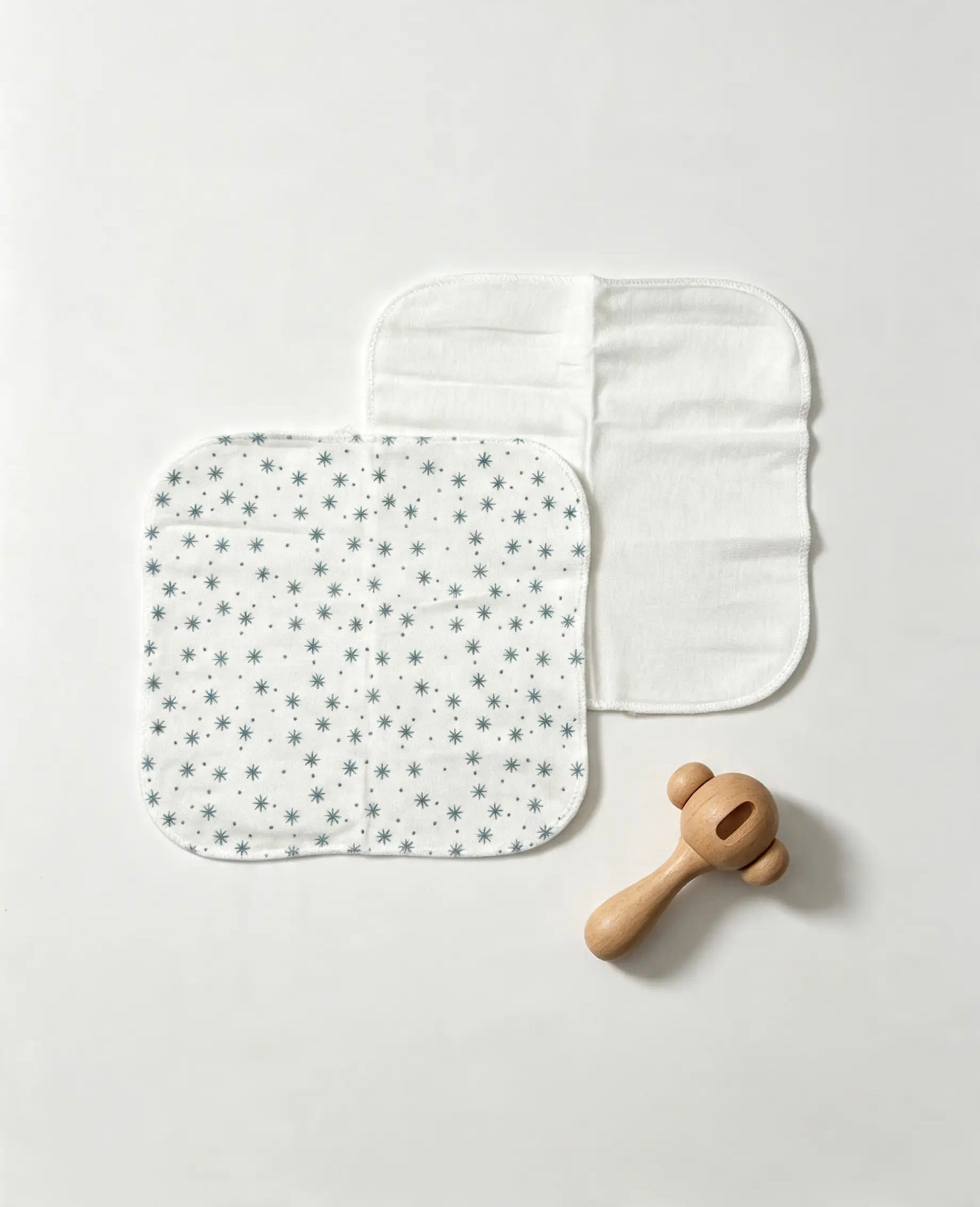 GOTS™ Certified Organic Wash Cloth Pack of 6 Pcs
