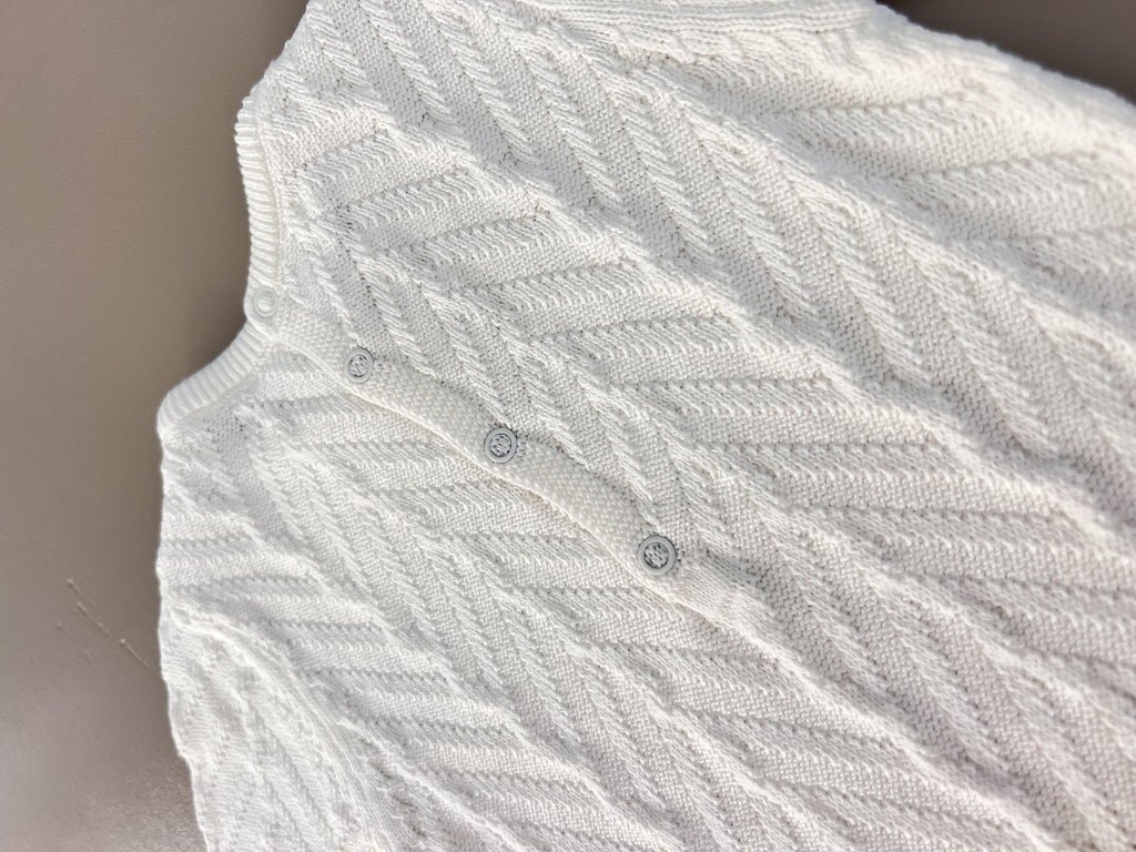 EAC Organic Cotton Knitted footed Overall