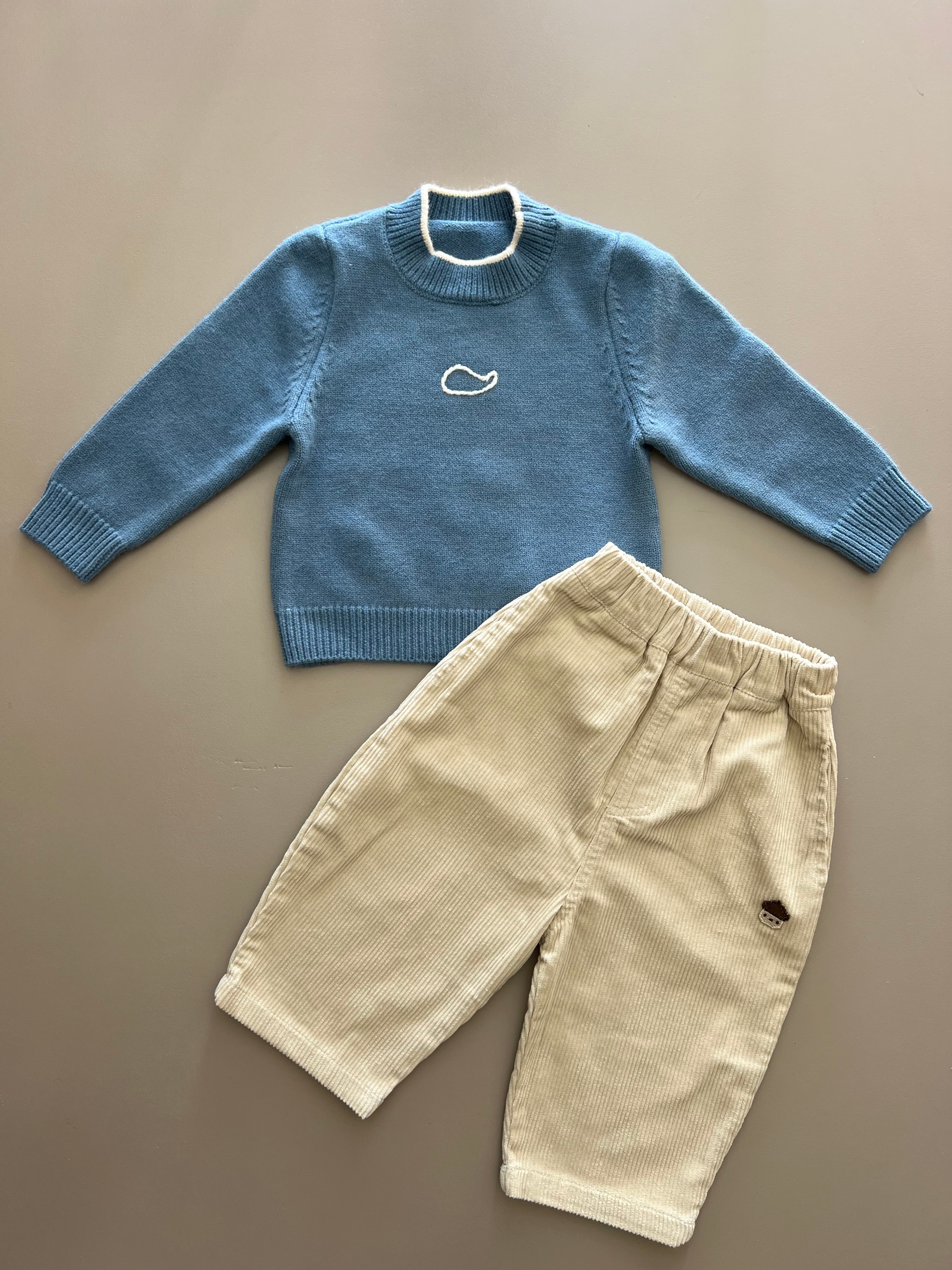 Blue Whale Sweater