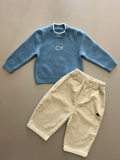 Blue Whale Sweater