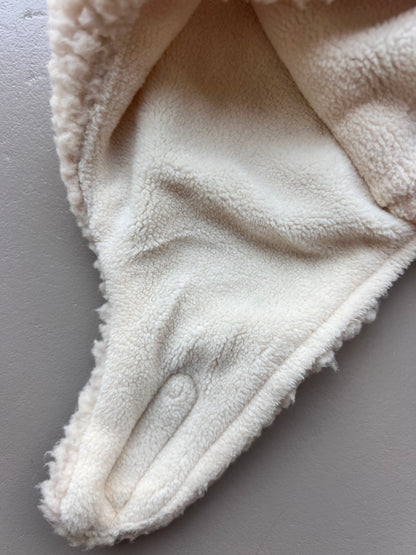 Beige Dog Hat Fur Inside