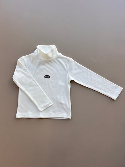 High Neck Basic Sweatshirt