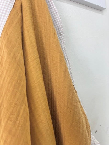 Mustard Muslin Blanket