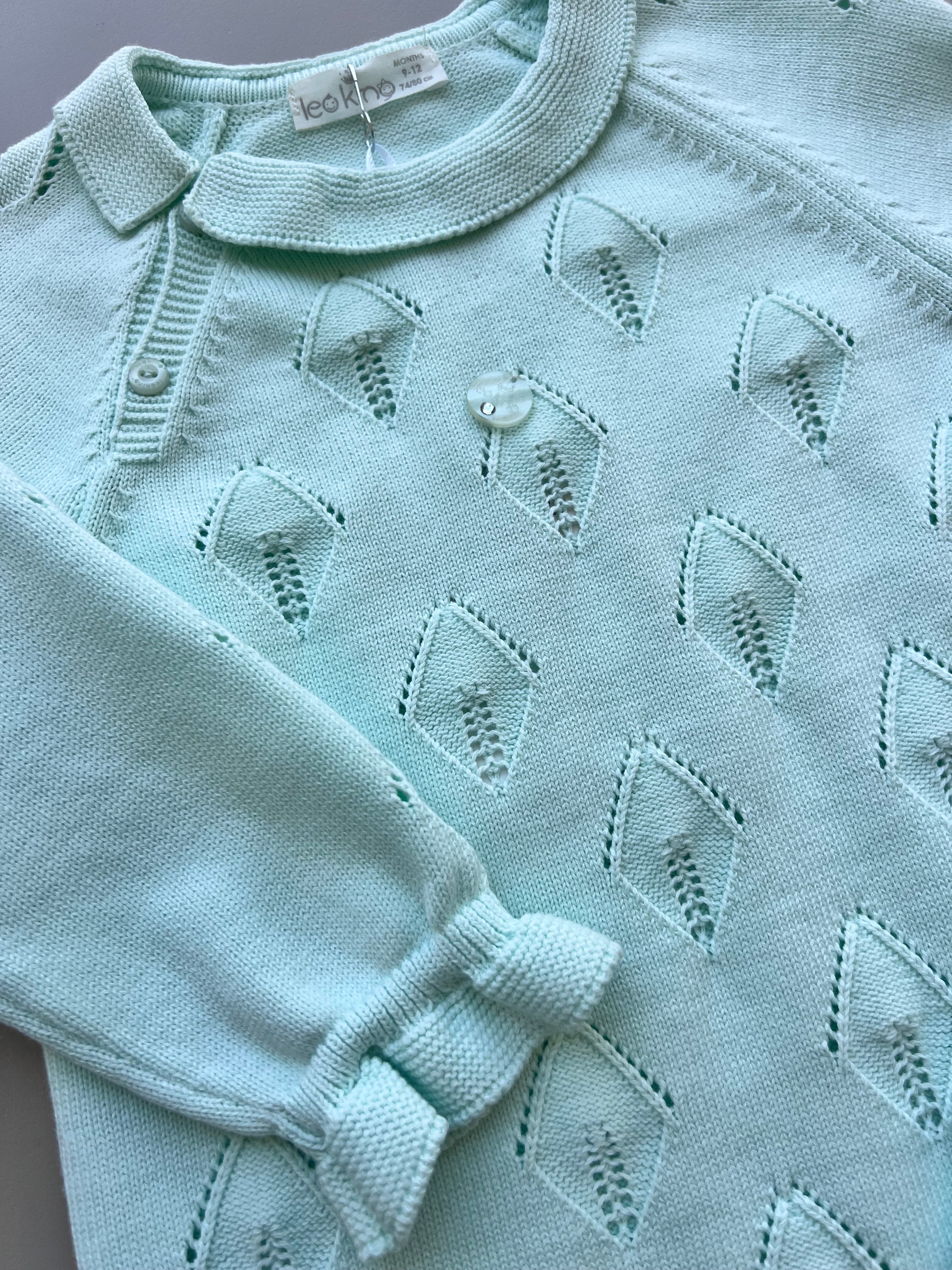 Mint Green Organic Cotton Set 2 Pcs