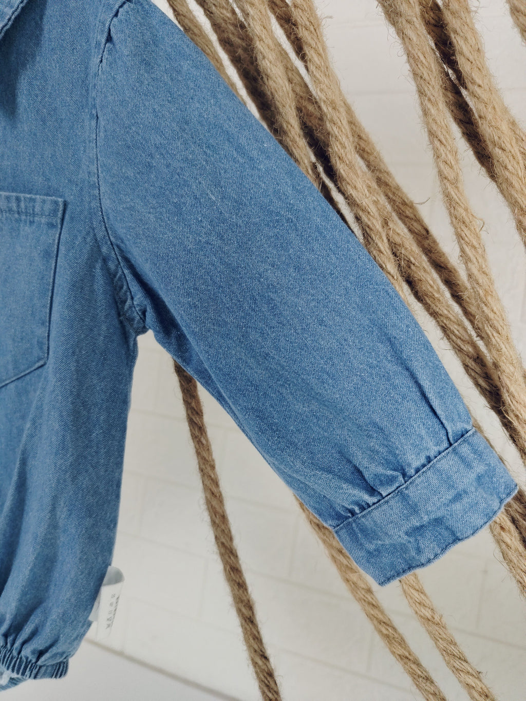 Blue Jeans Romper