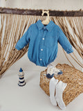 Blue Jeans Romper