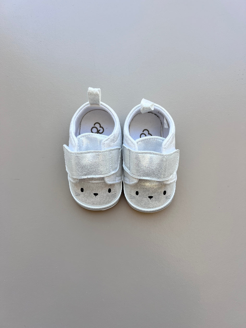 Grey Rabbit Shoes for baby Girl