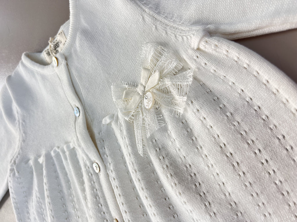 EAC Organic Cotton Knitted Salopettes With Jacket and Hat