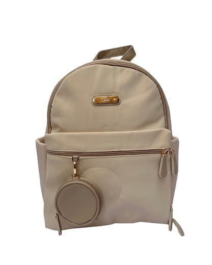 Backpack Leather Diaper Bag