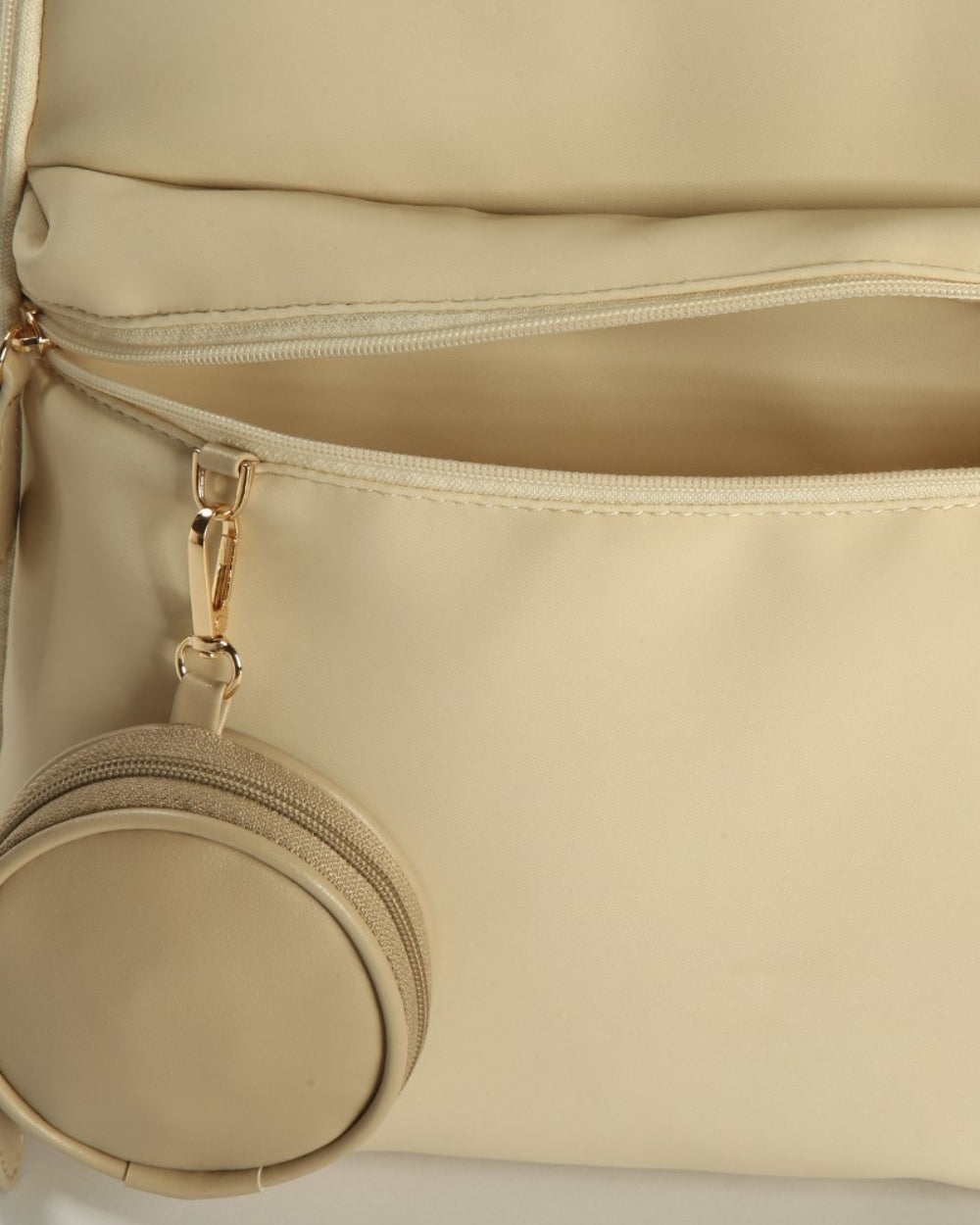 Backpack Leather Diaper Bag