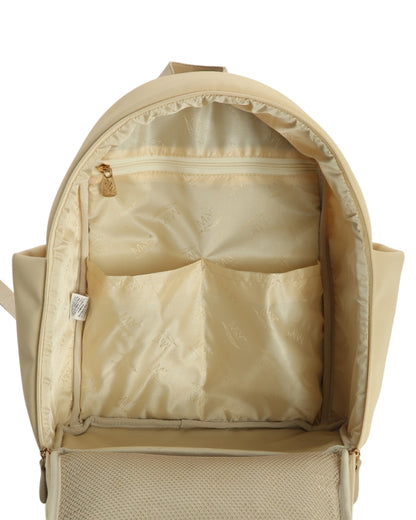 Backpack Leather Diaper Bag