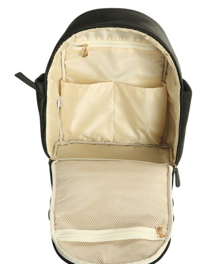 Backpack Leather Diaper Bag