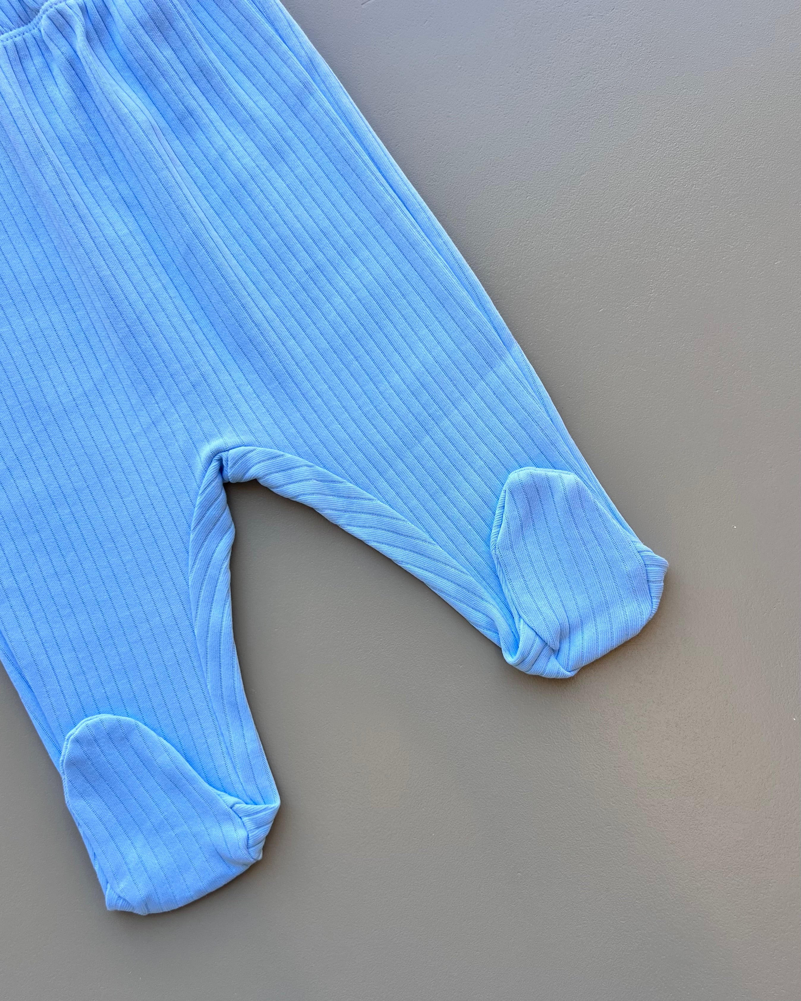 Blue Organic Cotton Pants