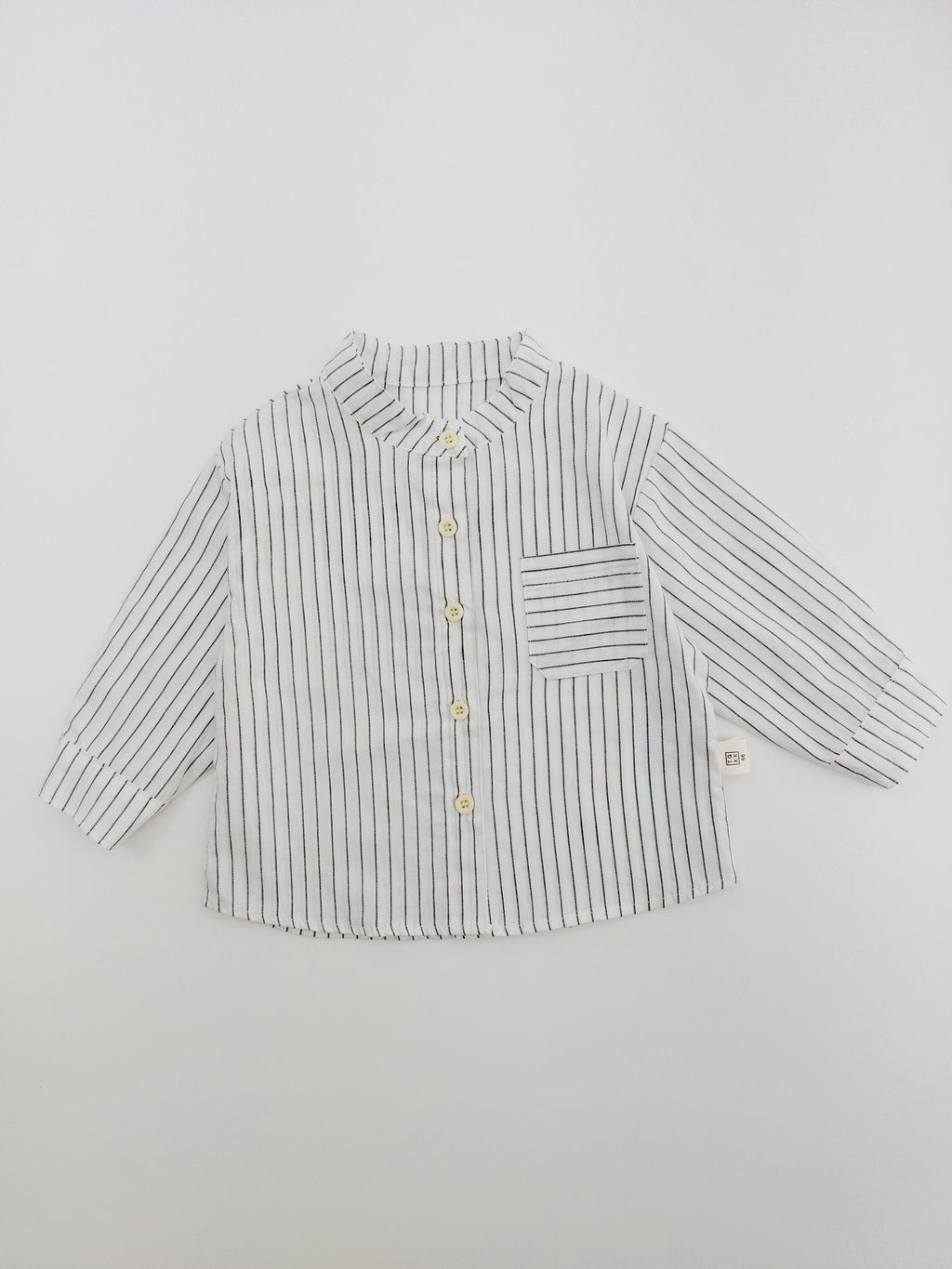 Stripped Overall Shirt