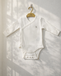 Nœud Blanc™ Organic Cotton Double Breasted & Double Size Long Sleeves Body
