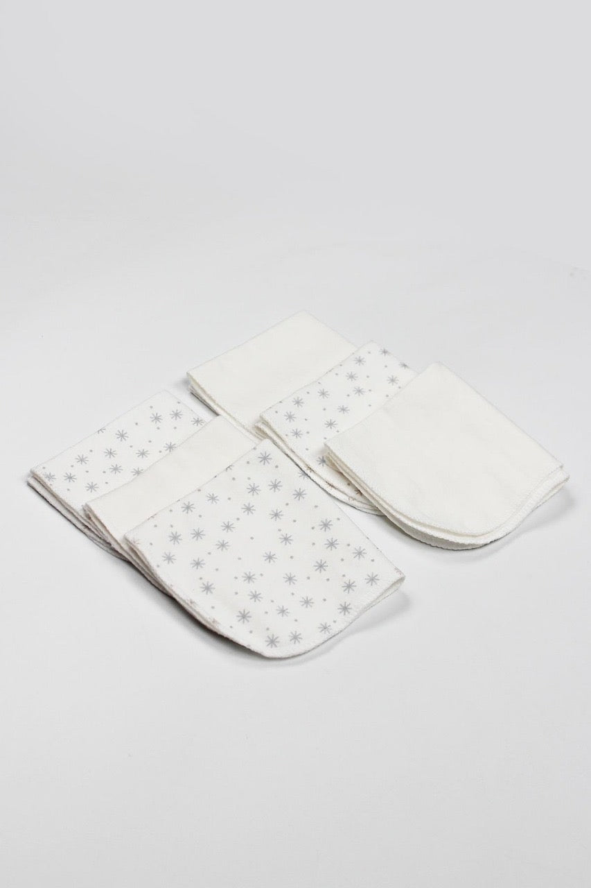Organic Cotton Wash Cloth 6 Pcs Pack