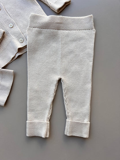 100% Cotton 3 Pcs Set With Buttons