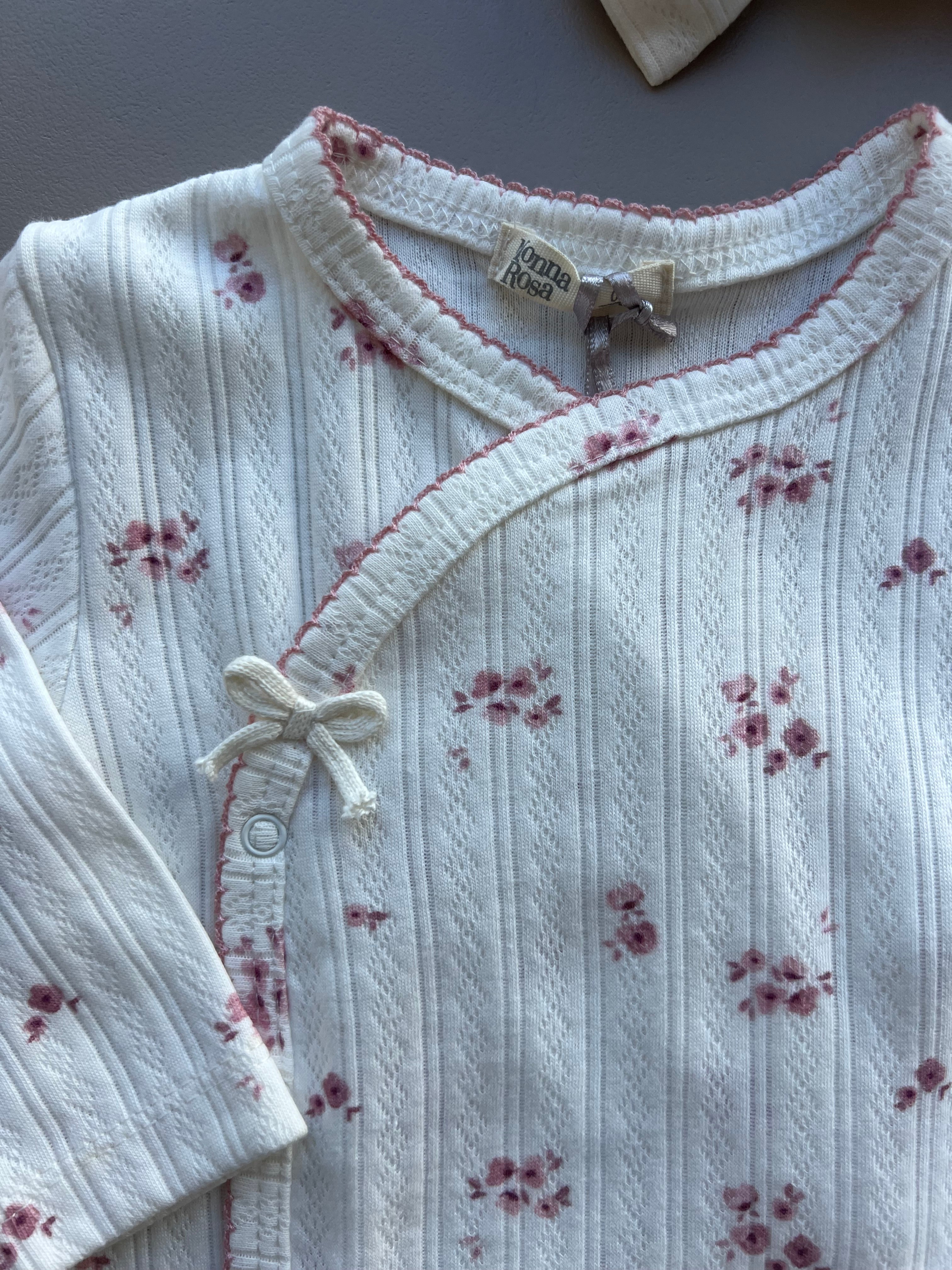 Organic Cotton With Snap Buttons 4 Pcs Set