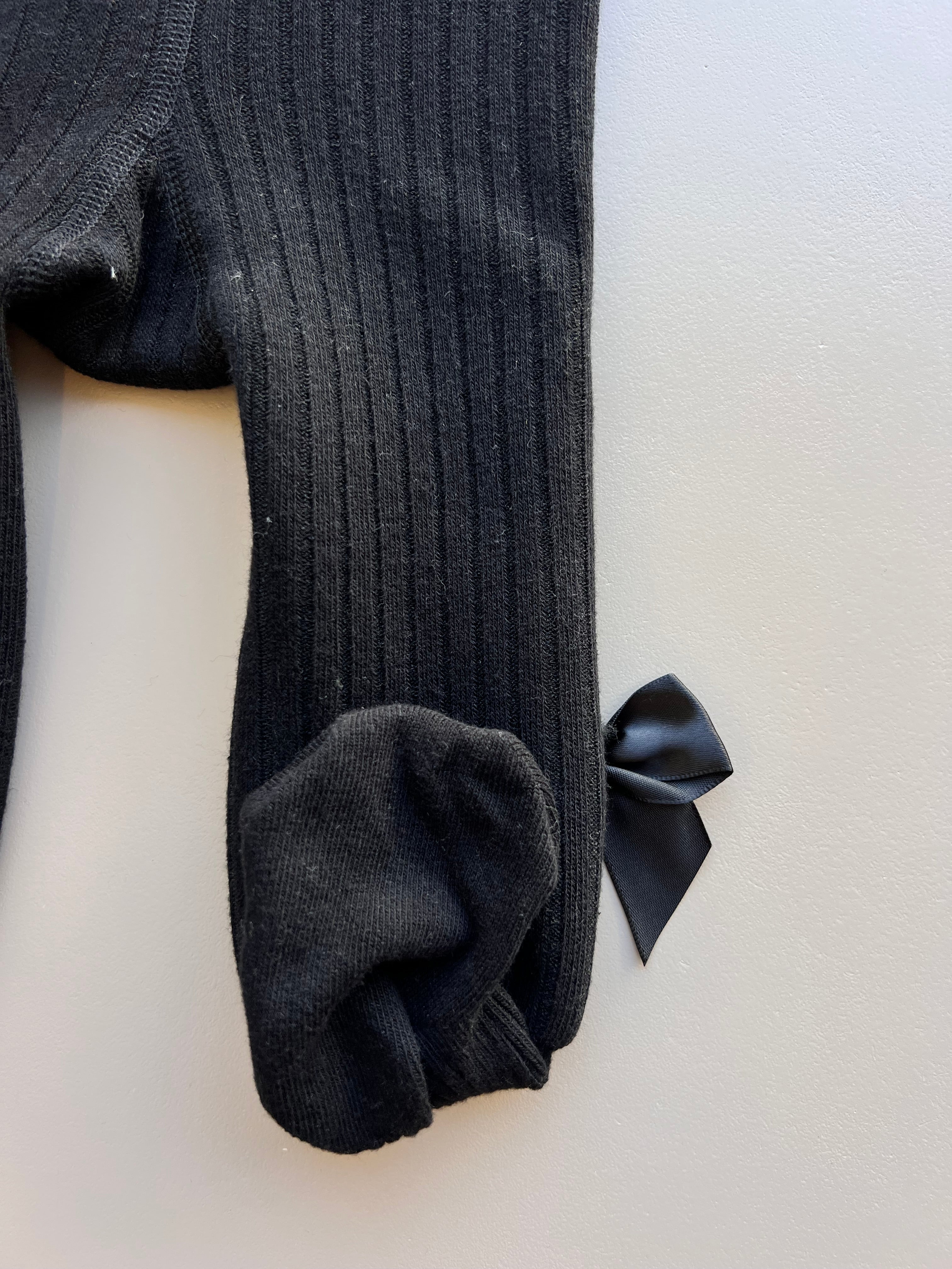 Winter Fleece Bow Tights