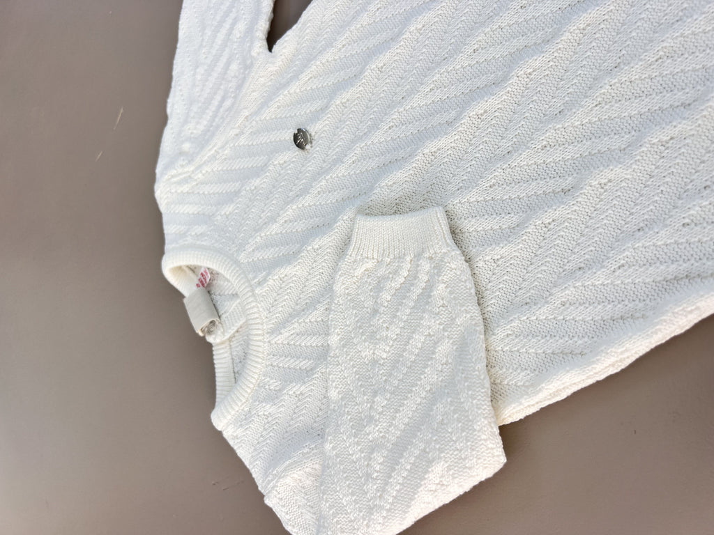EAC Organic Cotton Knitted footed Overall