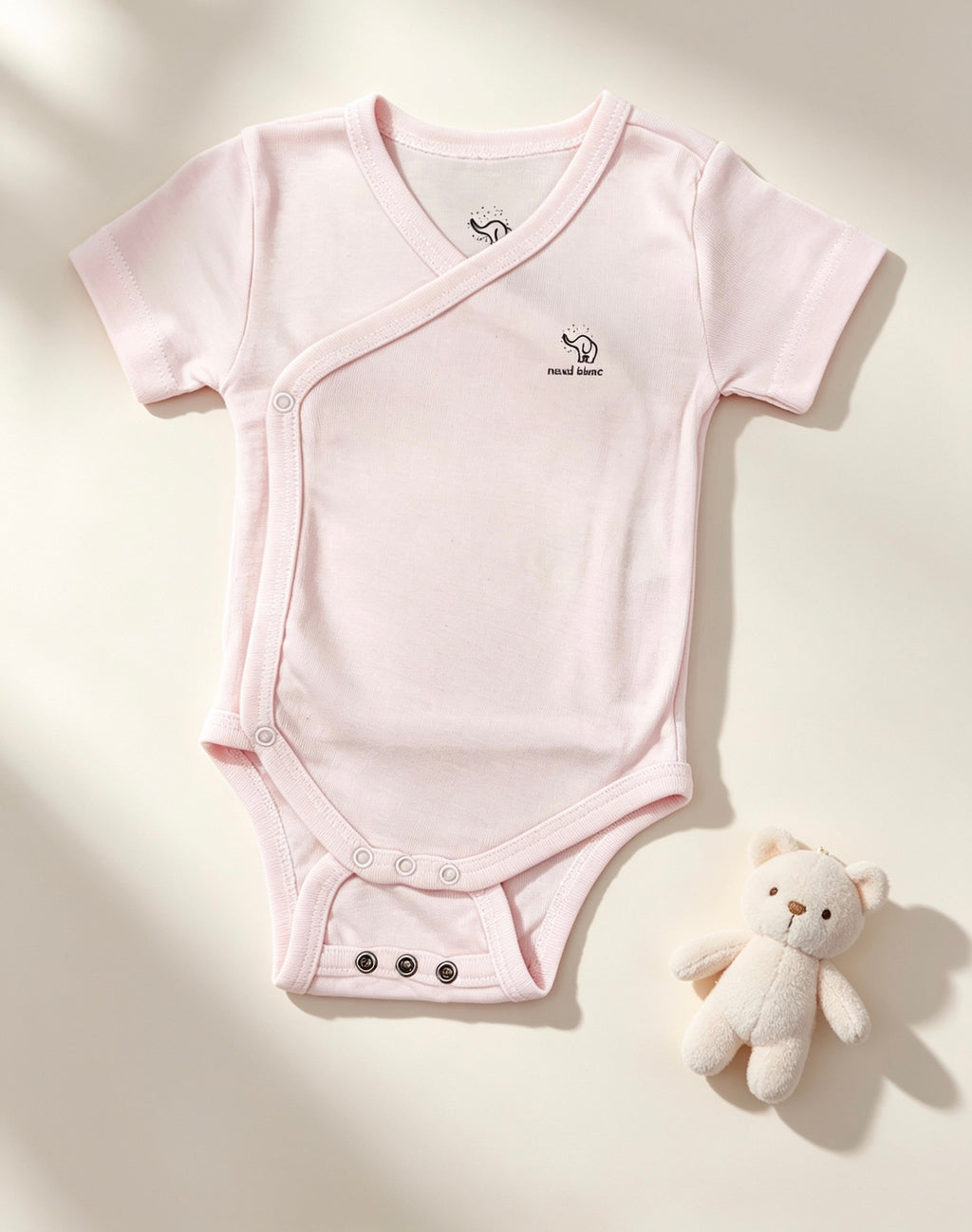 Nœud Blanc™ Organic Cotton Double Breasted & Double Size Short Sleeves Body