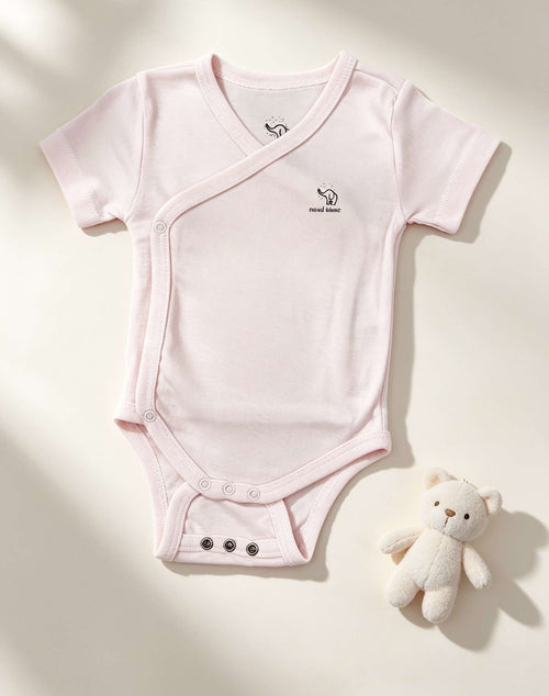 Nœud Blanc™ Organic Cotton Double Breasted & Double Size Short Sleeves Body