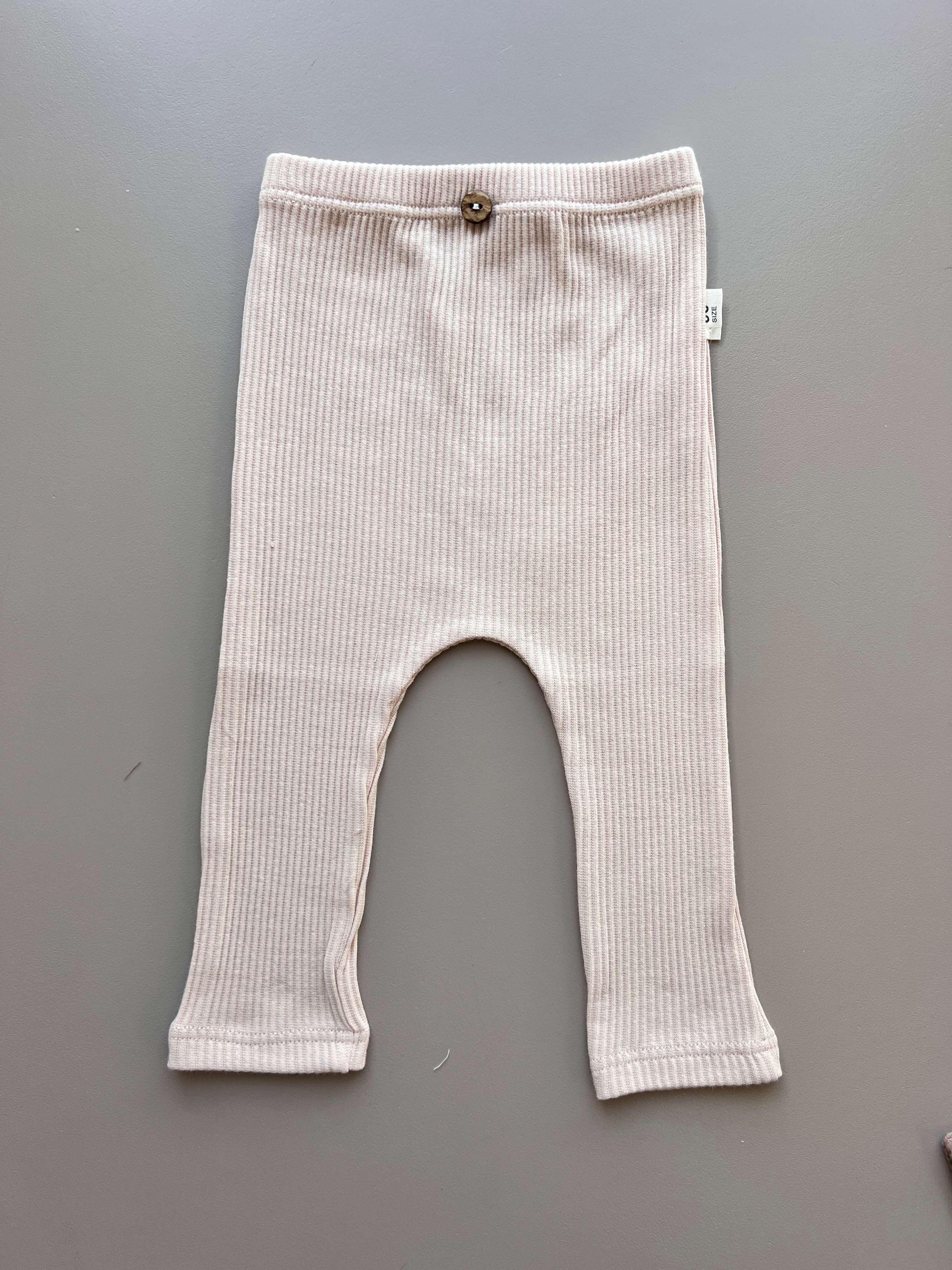 Cotton Button Trousers