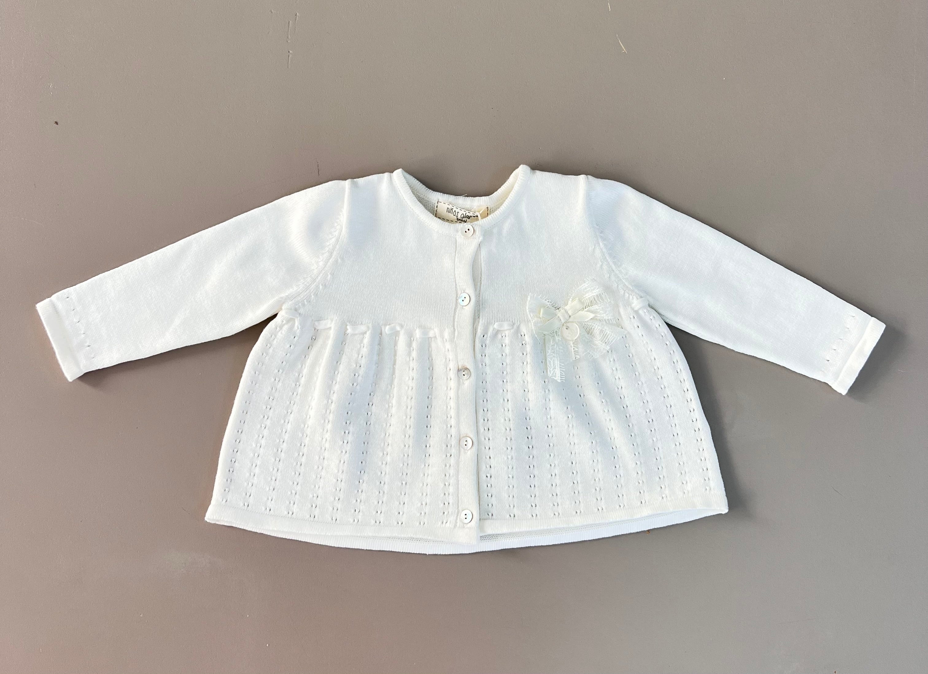 EAC Organic Cotton Knitted Salopettes With Jacket and Hat