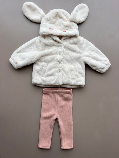 Pink Legging Fur Inside