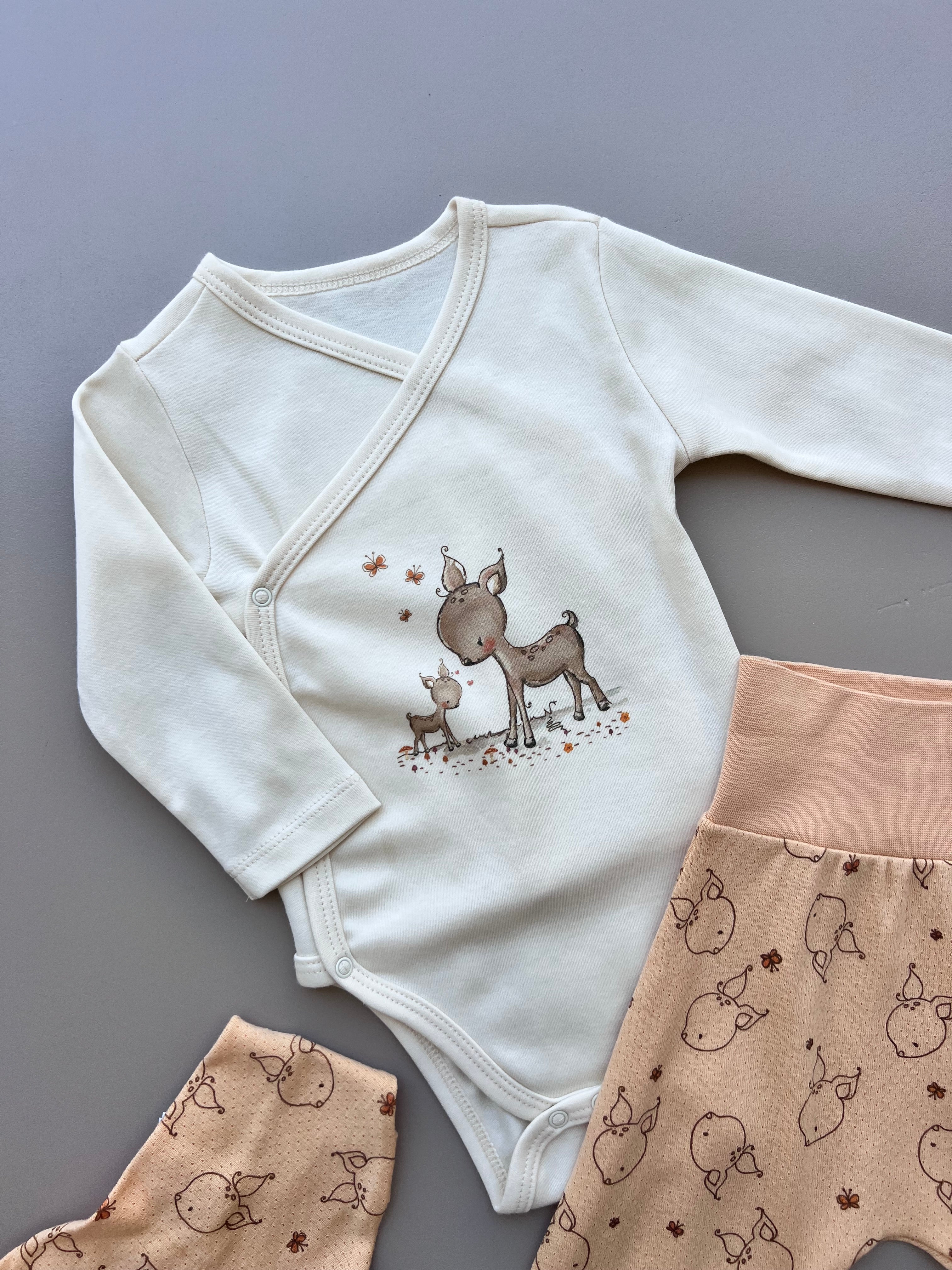 Bambi GOTS™ Certified Organic Cotton 3 Pcs Set