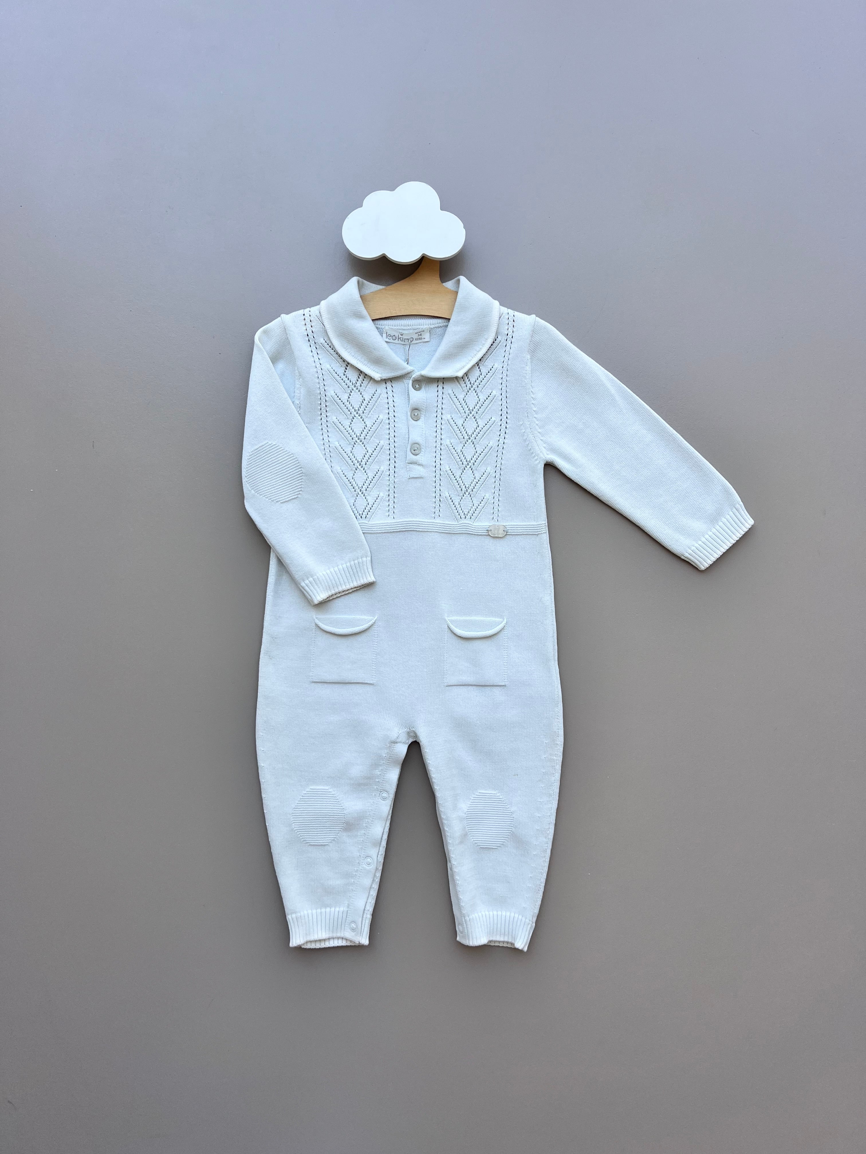 Baby Blue Organic Cotton  Overall