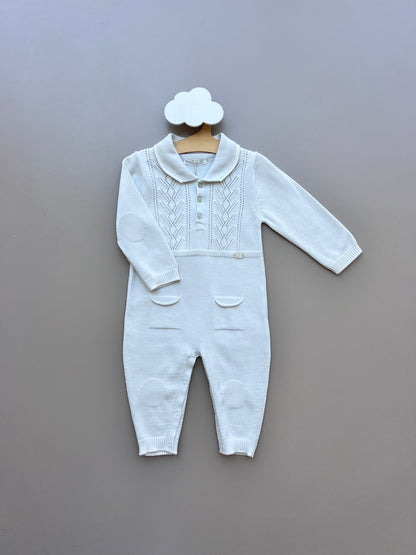 Baby Blue Organic Cotton  Overall