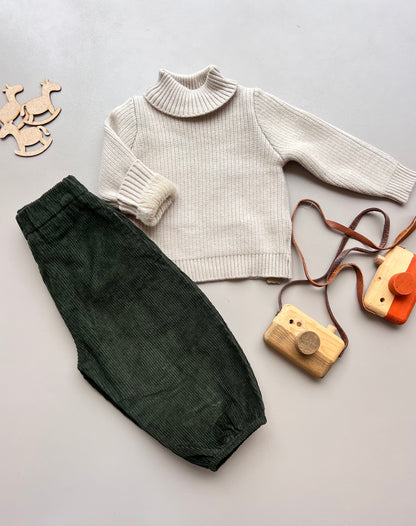 Turtle Neck Fleece Sweater