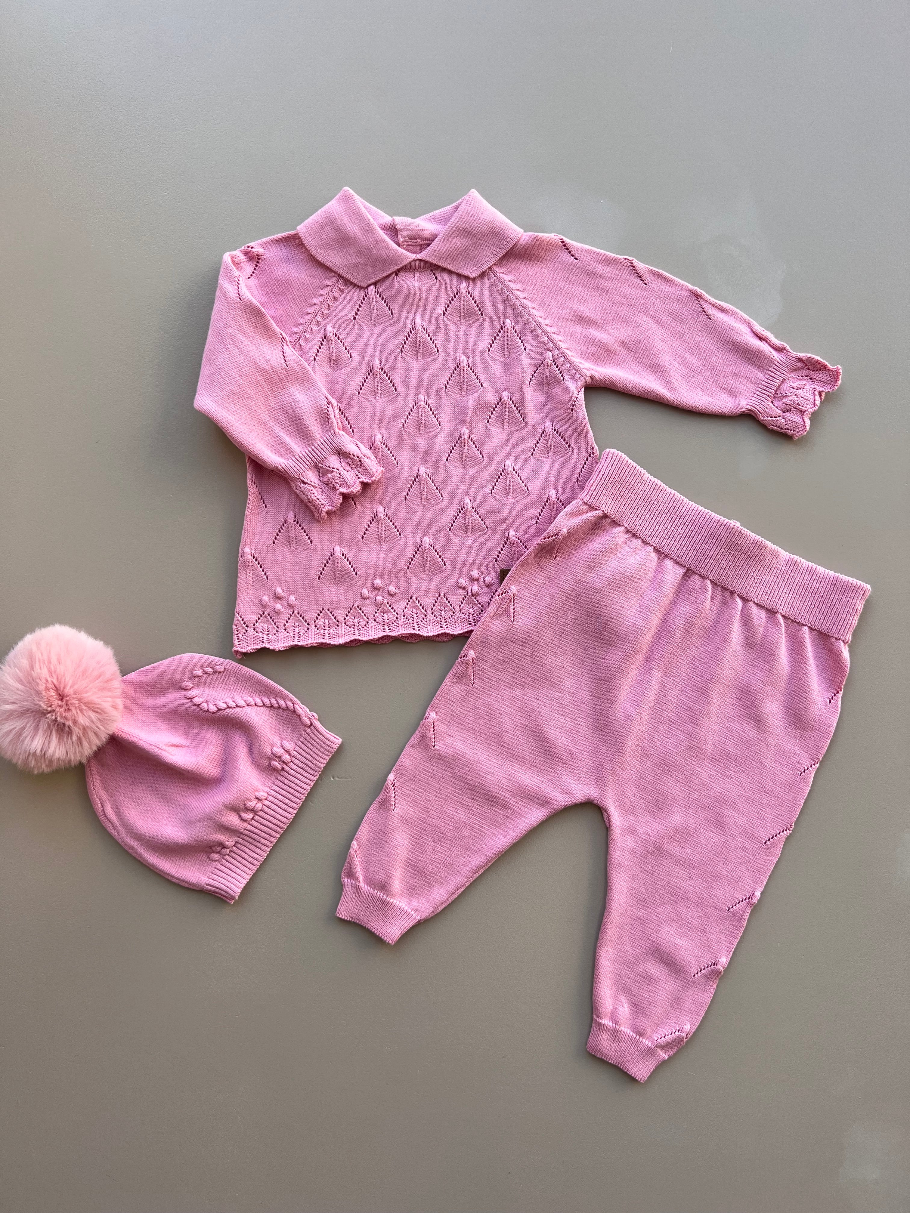 Set Polo Classic Collar 100% Cotton 3 Pcs