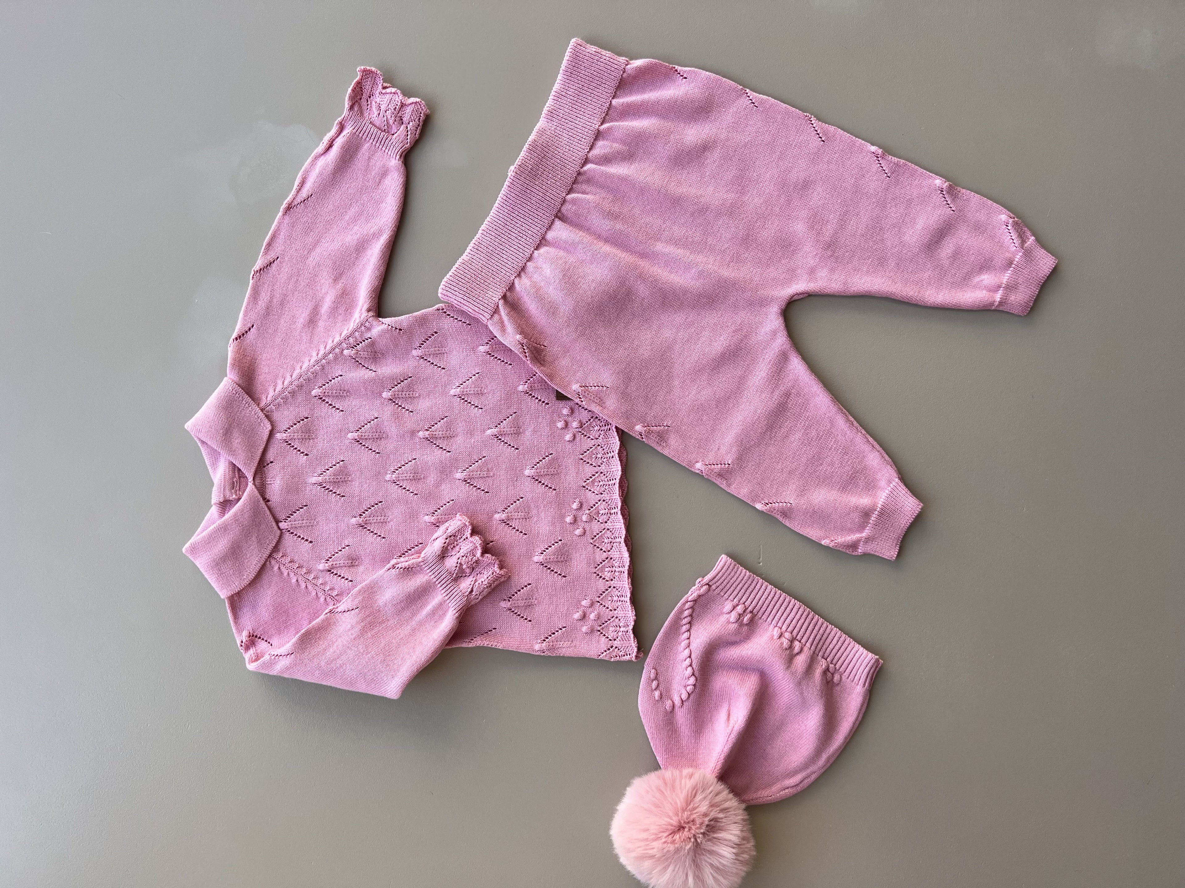 Set Polo Classic Collar 100% Cotton 3 Pcs