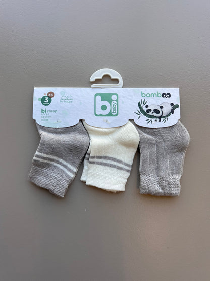 Ankle Bamboo Socks 3 Pcs Pack