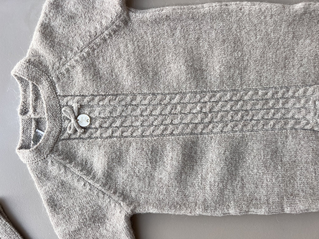 Wool Footed Overall 3 Pcs Set