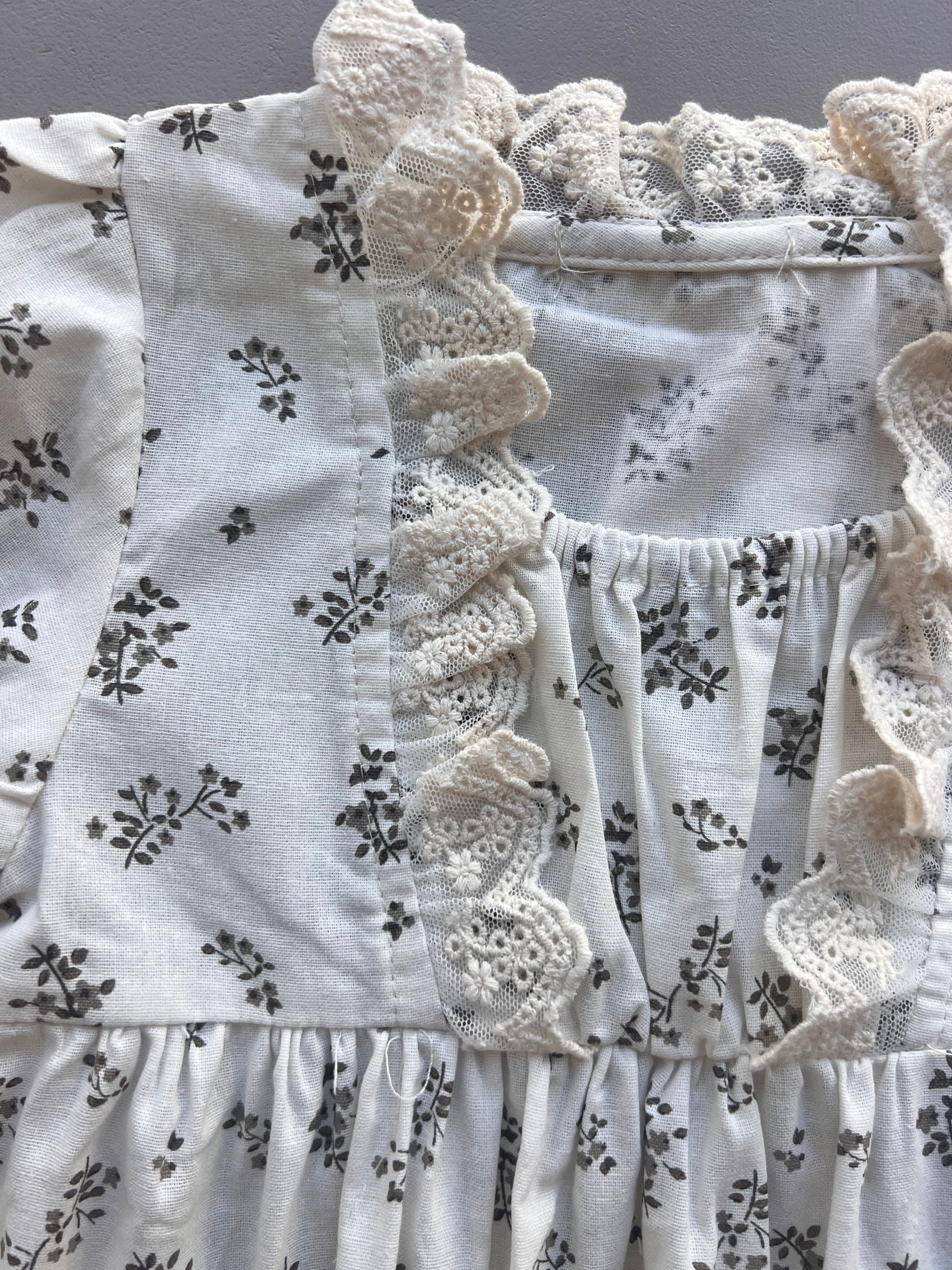 Off-white Flowers Dentelle romper