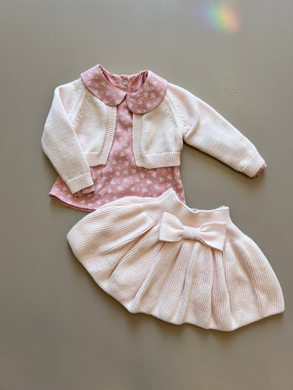 Skirt Papillon Thick Cotton 3 Pcs Set